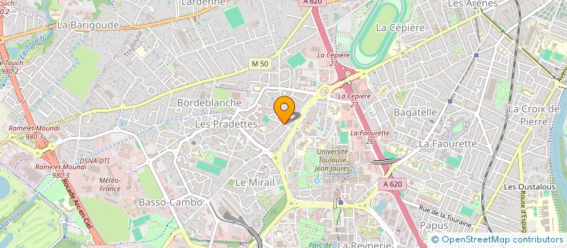 localisation de l'entreprise SCI JEAN ESQUIE à TOULOUSE