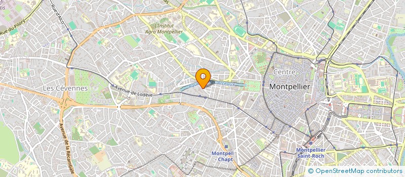 localisation de l'entreprise SCI JEAN ET ANNIE à MONTPELLIER