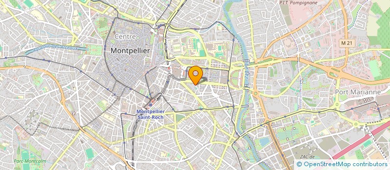 localisation de l'entreprise SCI JEAN ET PIERRETTE ANDRE à MONTPELLIER