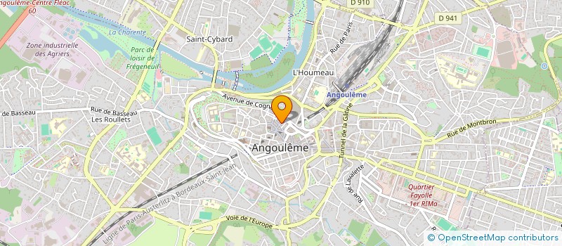localisation de l'entreprise SCI JEAN-ETIENNE-MARIE PORTALIS à ANGOULEME