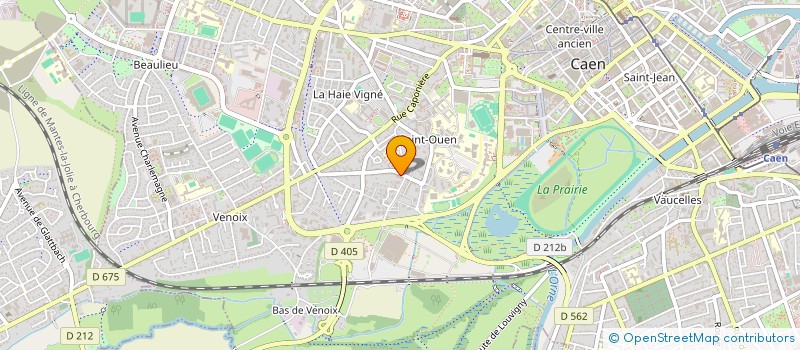 localisation de l'entreprise SCI JEAN EUDES à CAEN