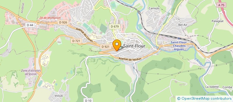 localisation de l'entreprise SCI JEAN FRANCIS ET PATRICE LOMBARD à SAINT-FLOUR