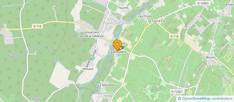 localisation de l'entreprise SCI JEAN GALANT  BOMMES