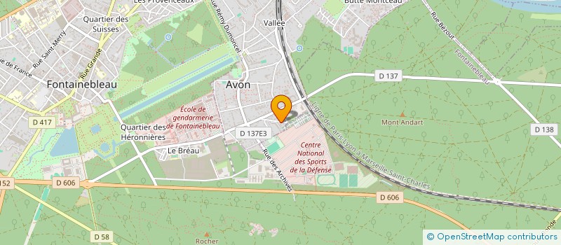 localisation de l'entreprise SCI JEAN GEORGES à AVON