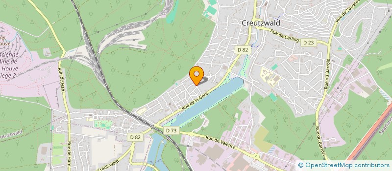 localisation de l'entreprise SCI JEAN-JACQUES  CREUTZWALD