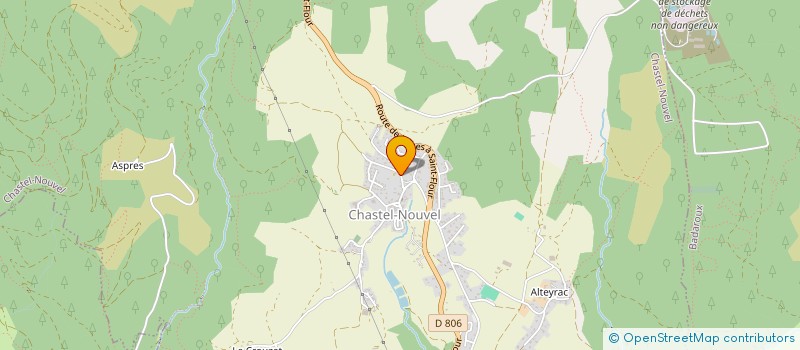 localisation de l'entreprise SCI JEAN-JACQUES  SAINT-ETIENNE-DU-VALDONNEZ