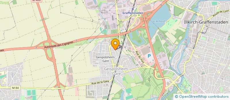 localisation de l'entreprise SCI JEAN JACQUES  GEISPOLSHEIM