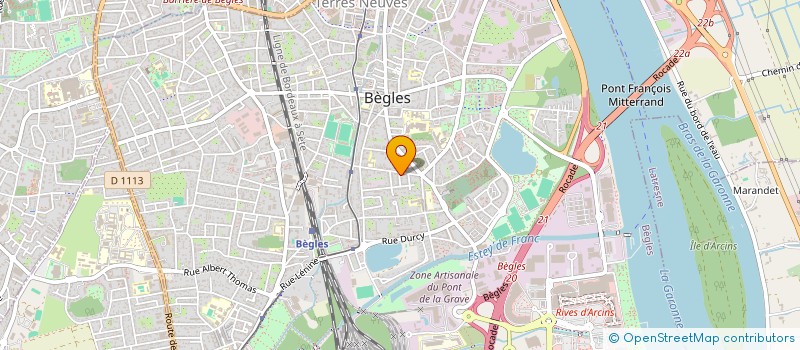 localisation de l'entreprise SCI JEAN JAURES à BEGLES