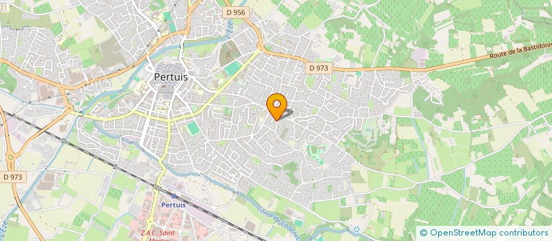 localisation de l'entreprise SCI JEAN JAURES  PERTUIS