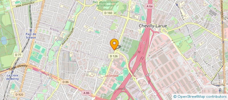 localisation de l'entreprise SCI JEAN JAURES à CHEVILLY-LARUE