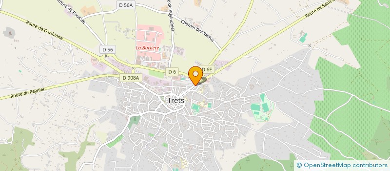 localisation de l'entreprise SCI JEAN JAURES à TRETS