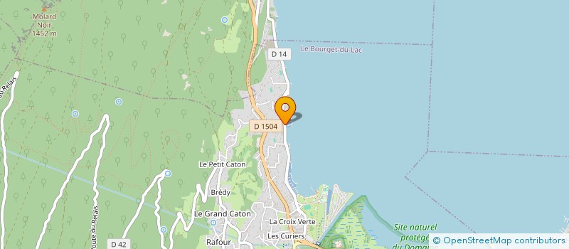 localisation de l'entreprise SCI JEAN JAURES  LE BOURGET-DU-LAC