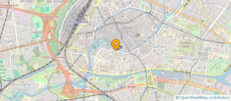 localisation de l'entreprise SCI JEAN JAURES  STRASBOURG