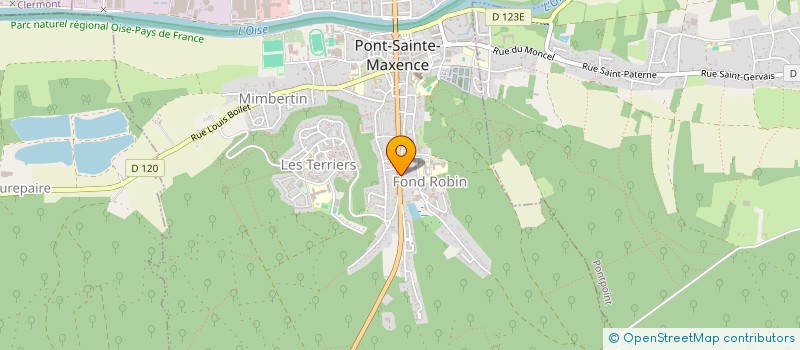 localisation de l'entreprise SCI JEAN JAURES  PONT-SAINTE-MAXENCE