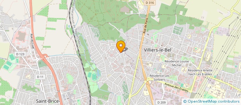 localisation de l'entreprise SCI JEAN JAURES à SARCELLES