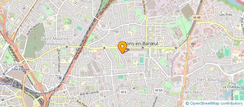 localisation de l'entreprise SCI JEAN JAURES 86  MONS-EN-BARUL