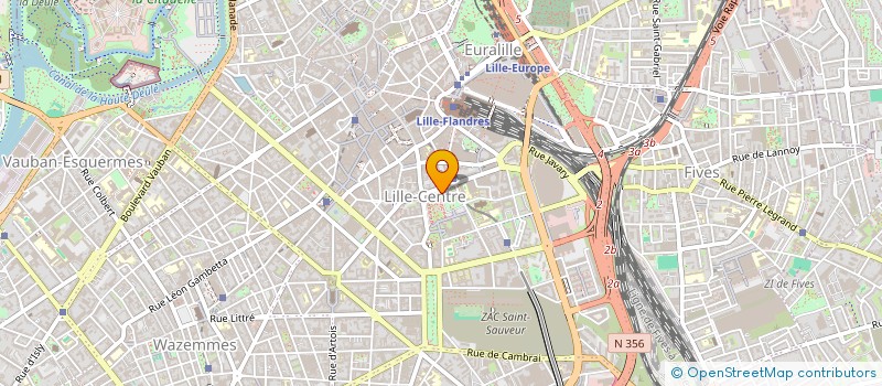 localisation de l'entreprise SCI JEAN JAURES DEVELOPPEMENT à LILLE