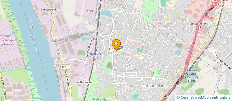 localisation de l'entreprise SCI JEAN JAURES SIX  BASSENS