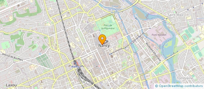 localisation de l'entreprise SCI JEAN LAM  NANCY