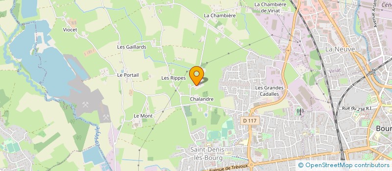localisation de l'entreprise SCI JEAN-LAURE à SAINT-DENIS-LES-BOURG