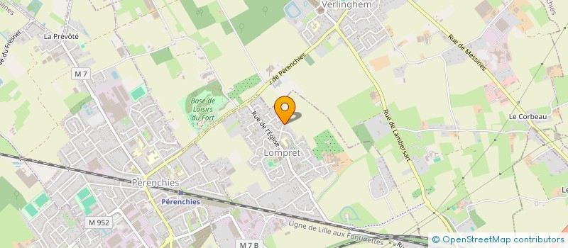 localisation de l'entreprise SCI JEAN LEGRAND  LOMPRET