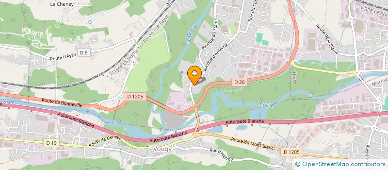 localisation de l'entreprise SCI JEAN LEJEUNE  MARIGNIER