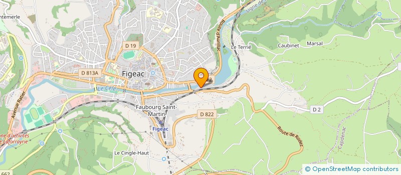 localisation de l'entreprise SCI JEAN LOUIS ET JOCELYNE VERNIOL  CAMBURAT