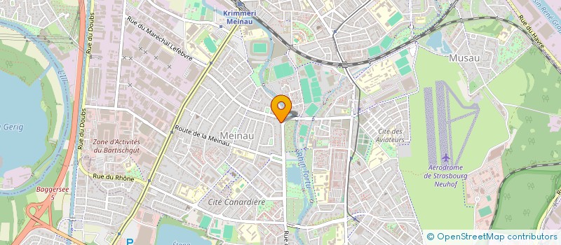 localisation de l'entreprise SCI JEAN LUC à STRASBOURG