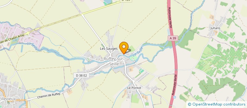 localisation de l'entreprise SCI JEAN LUC MEYNIER  RUFFEY-SUR-SEILLE