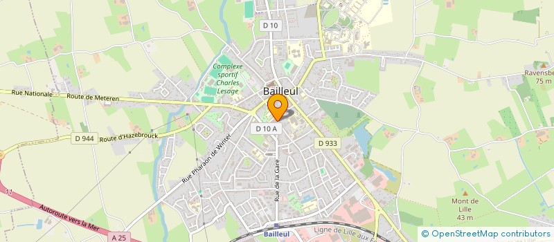 localisation de l'entreprise SCI JEAN MARC COURDAIN à BAILLEUL