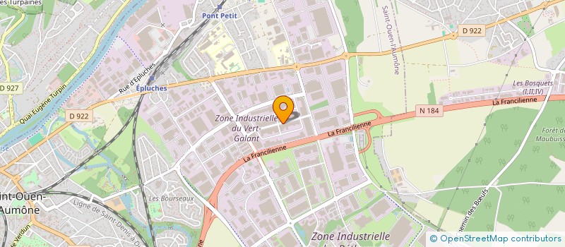 localisation de l'entreprise SCI JEAN MARC & JACQUES à SAINT-OUEN-L'AUMONE