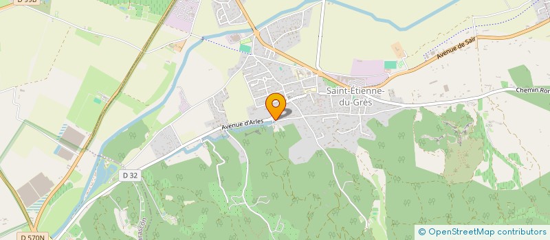 localisation de l'entreprise SCI JEAN-MATOU  SAINT-ETIENNE-DU-GRES