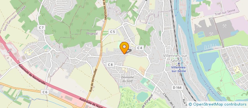 localisation de l'entreprise SCI JEAN MERMOZ à PARIS