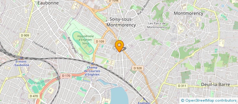 localisation de l'entreprise SCI JEAN MERMOZ  SOISY-SOUS-MONTMORENCY