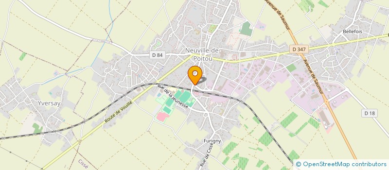 localisation de l'entreprise SCI JEAN MI  NEUVILLE-DE-POITOU