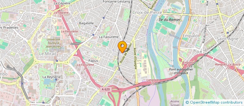 localisation de l'entreprise SCI JEAN MICOUD à TOULOUSE