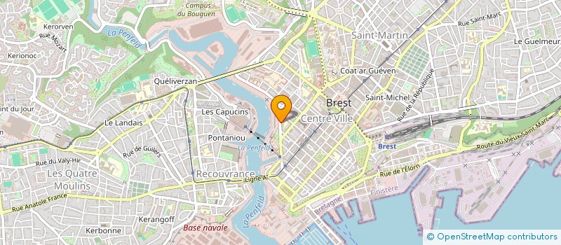 localisation de l'entreprise SCI JEAN MOULIN  BREST