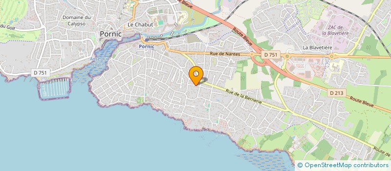 localisation de l'entreprise SCI JEAN MOULIN  PORNIC