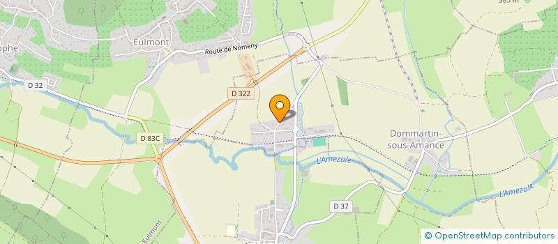 localisation de l'entreprise SCI JEAN MOULIN  DOMMARTIN-SOUS-AMANCE