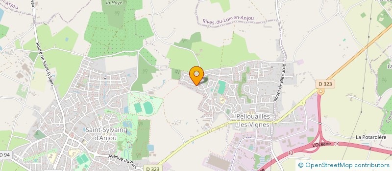 localisation de l'entreprise SCI JEAN MOULIN 49  VERRIERES-EN-ANJOU