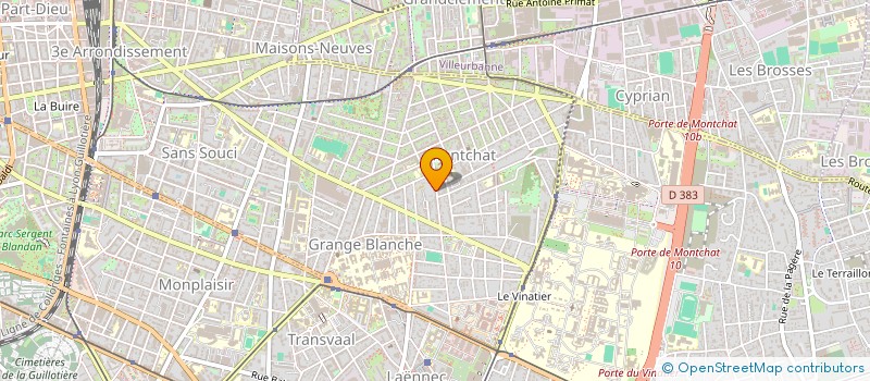 localisation de l'entreprise SCI JEAN MUTTE  LYON