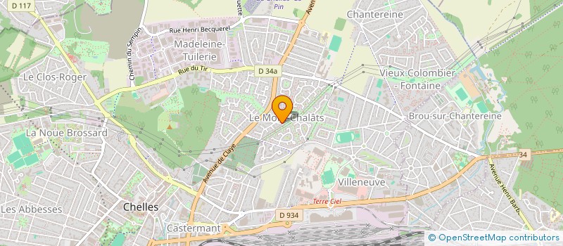 localisation de l'entreprise SCI JEAN PAUL  CHELLES