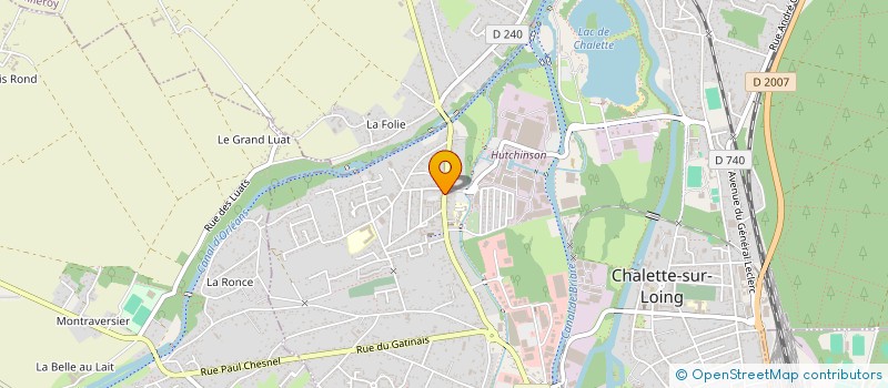 localisation de l'entreprise SCI JEAN PAUL à CHALETTE-SUR-LOING