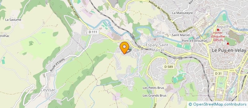 localisation de l'entreprise SCI JEAN PAYS  LAGORCE