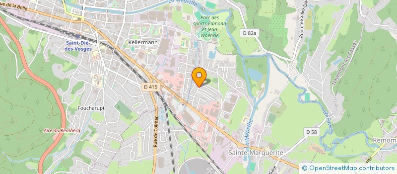 localisation de l'entreprise SCI JEAN PIERRE III  PAIR-ET-GRANDRUPT