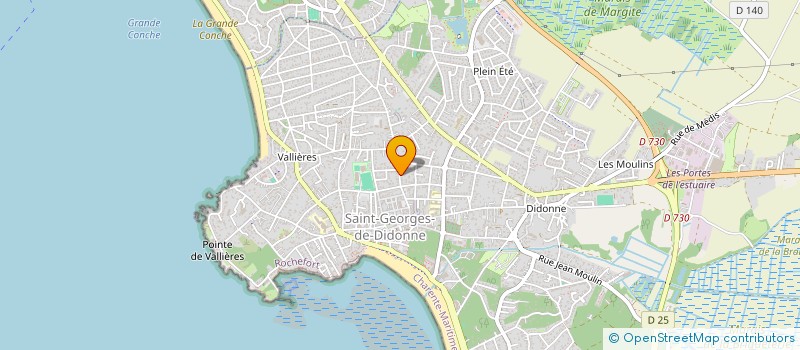 localisation de l'entreprise SCI JEAN RACINE  SAINT-GEORGES-DE-DIDONNE