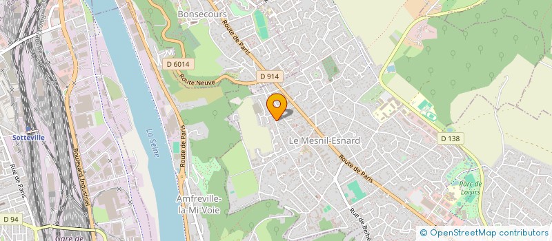 localisation de l'entreprise SCI JEAN ROBACHE  LE MESNIL-ESNARD