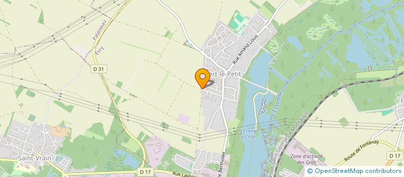 localisation de l'entreprise SCI JEAN ROSTAND  VERT-LE-PETIT