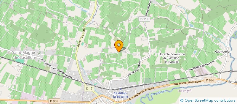 localisation de l'entreprise SCI JEAN ROUDIER  MERIGNAS