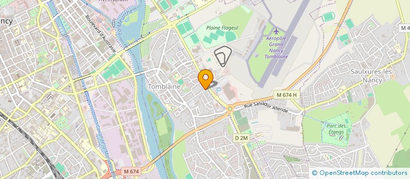 localisation de l'entreprise SCI JEAN THIEBAUT  TOMBLAINE